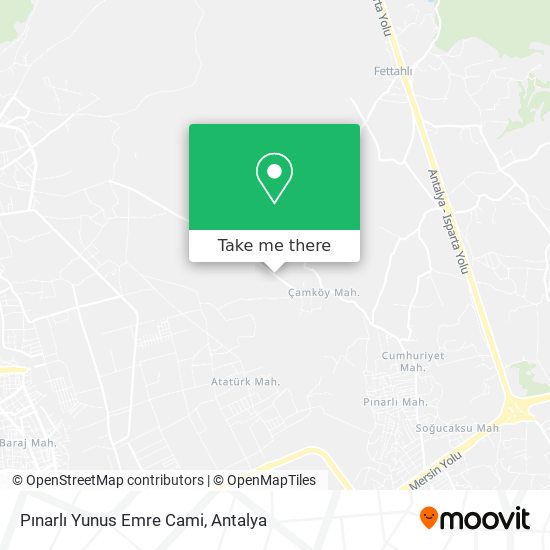 Pınarlı Yunus Emre Cami map
