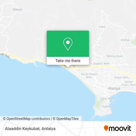 Alaaddin Keykubat map