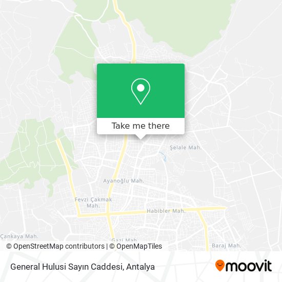 General Hulusi Sayın Caddesi map