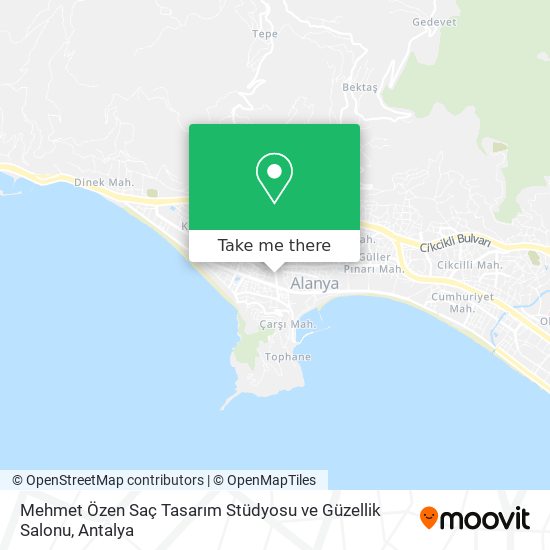 Mehmet Özen Saç Tasarım Stüdyosu ve Güzellik Salonu map