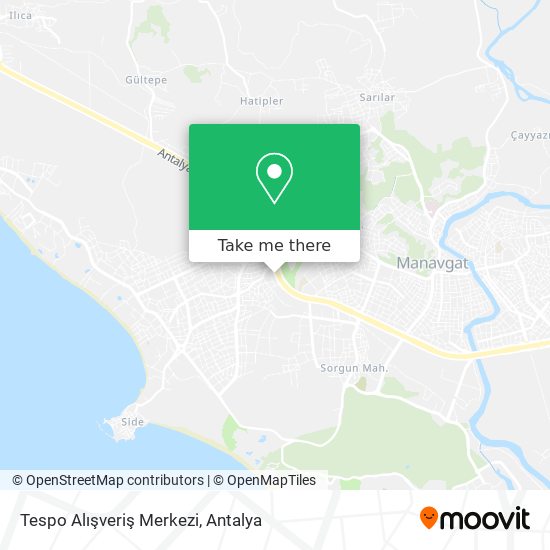 Tespo Alışveriş Merkezi map