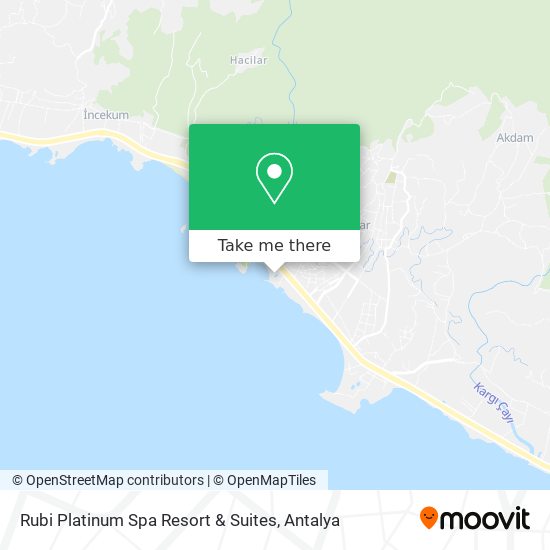 Rubi Platinum Spa Resort & Suites map