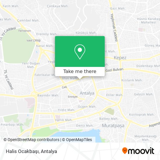 Halis Ocakbaşı map