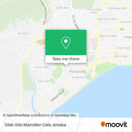 Dilek Unlu Mamülleri Cafe map