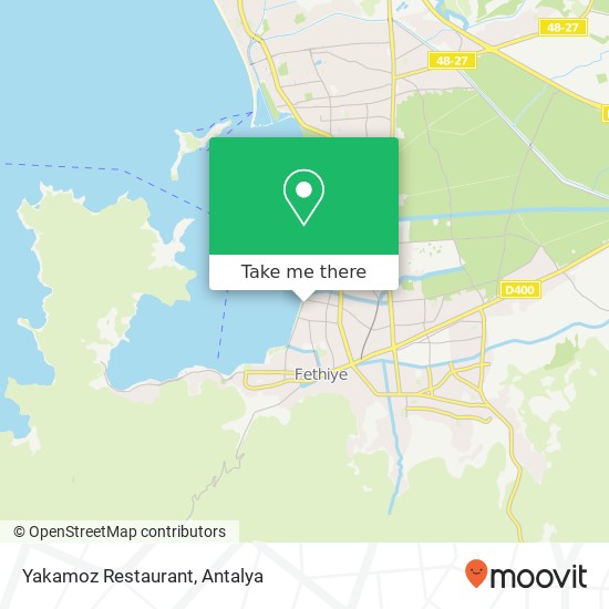 Yakamoz Restaurant map