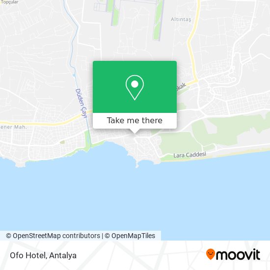 Ofo Hotel map