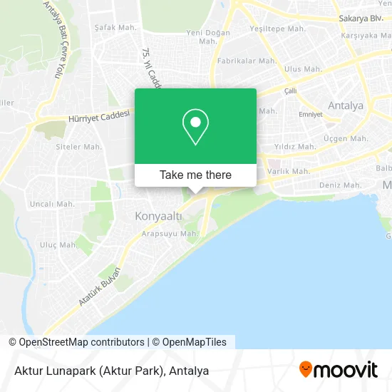 Aktur Lunapark (Aktur Park) map