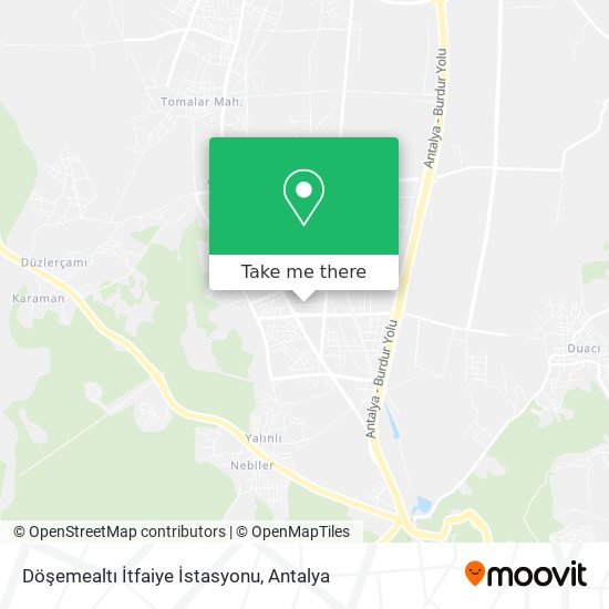 Döşemealtı İtfaiye İstasyonu map