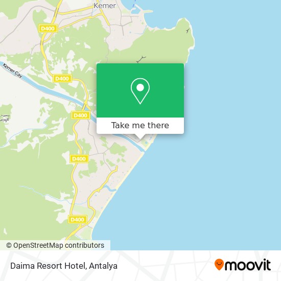 Daima Resort Hotel map