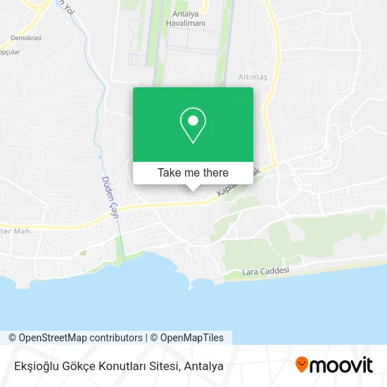 Ekşioğlu Gökçe Konutları Sitesi map