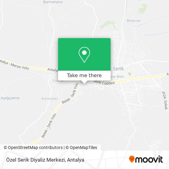 Özel Serik Diyaliz Merkezi map