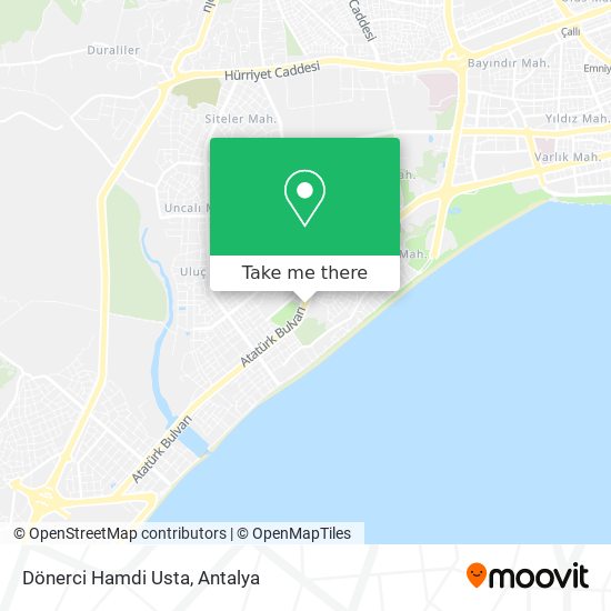 Dönerci Hamdi Usta map