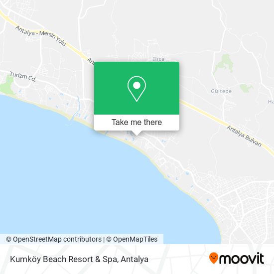 Kumköy Beach Resort & Spa map