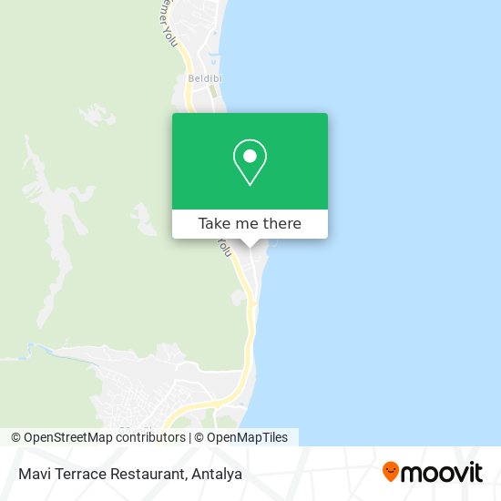 Mavi Terrace Restaurant map