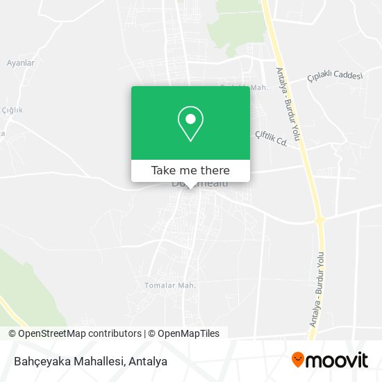 Bahçeyaka Mahallesi map