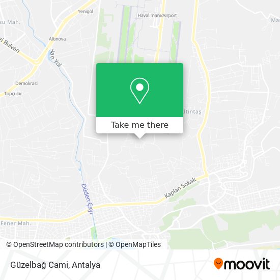 Güzelbağ Cami map