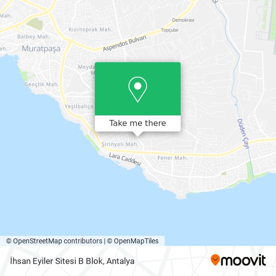 İhsan Eyiler Sitesi B Blok map