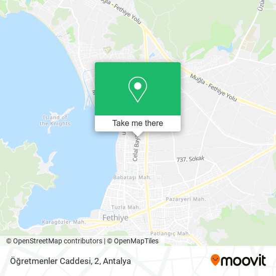 Öğretmenler Caddesi, 2 map