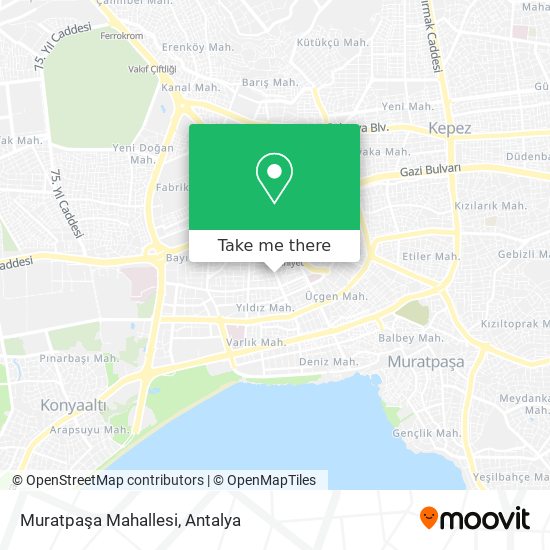 Muratpaşa Mahallesi map