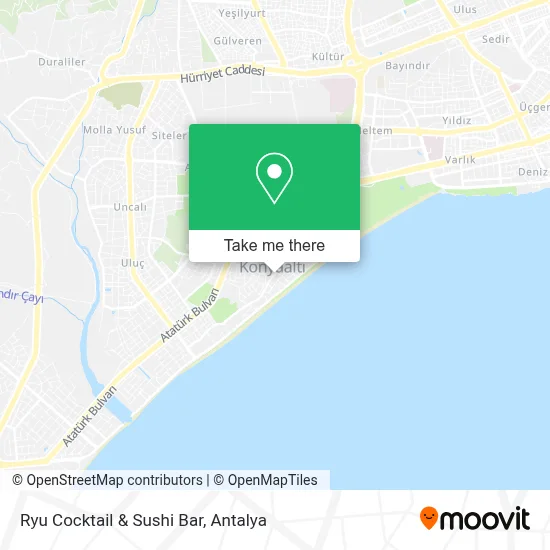 Ryu Cocktail & Sushi Bar map