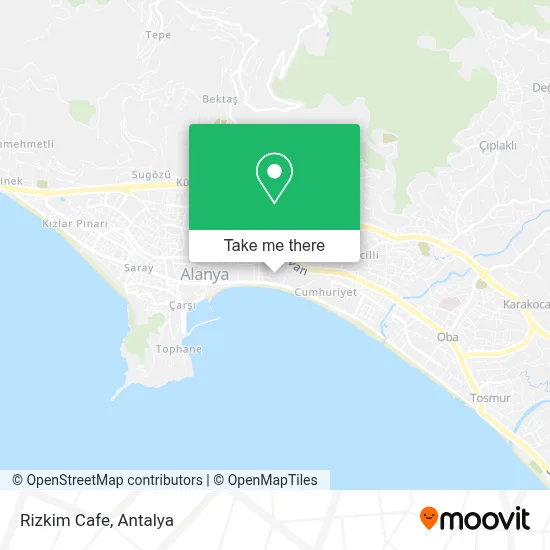 Rizkim Cafe map