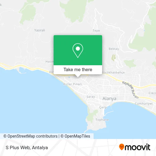 S Plus Web map