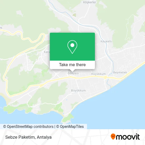 Sebze Paketim map