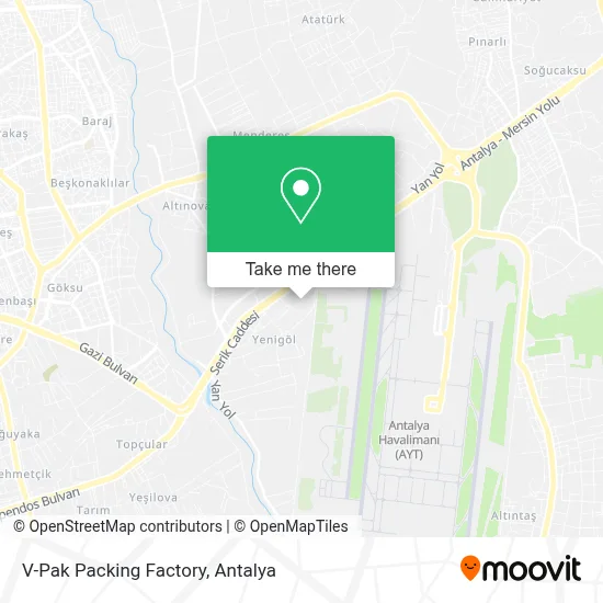 V-Pak Packing Factory map