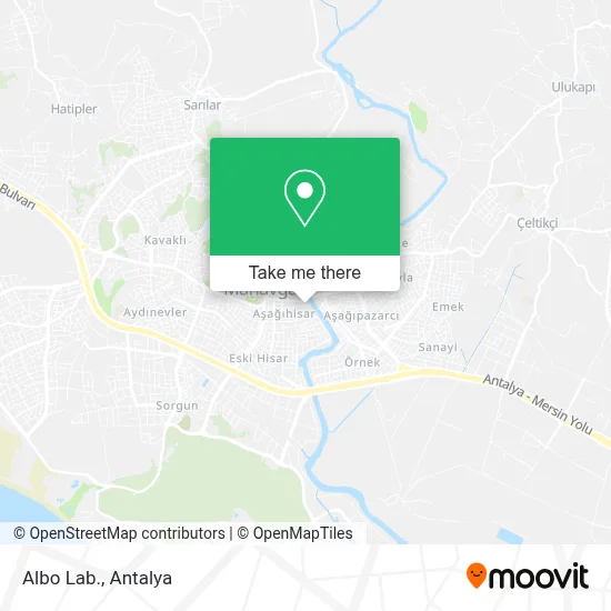Albo Lab. map
