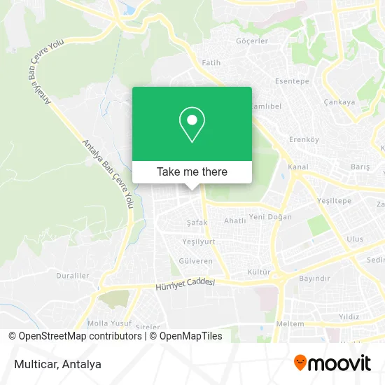 Multicar map