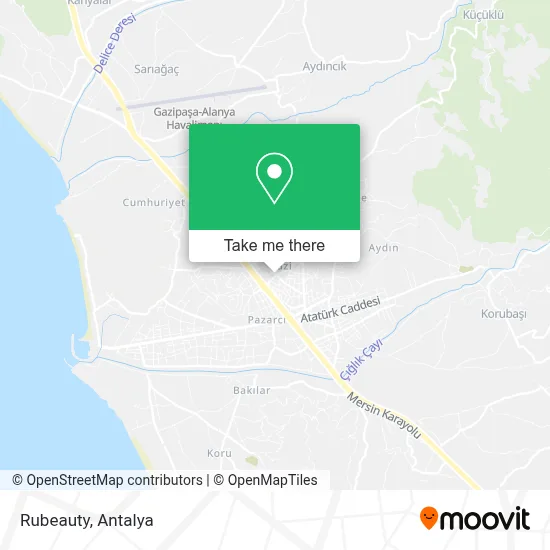 Rubeauty map