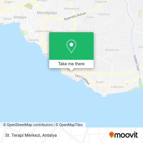 St. Terapi Merkezi map