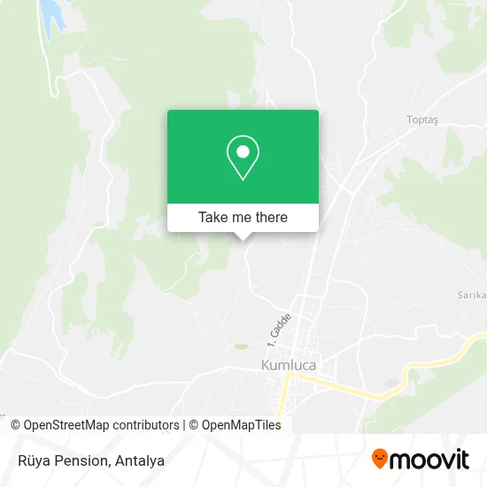 Rüya Pension map