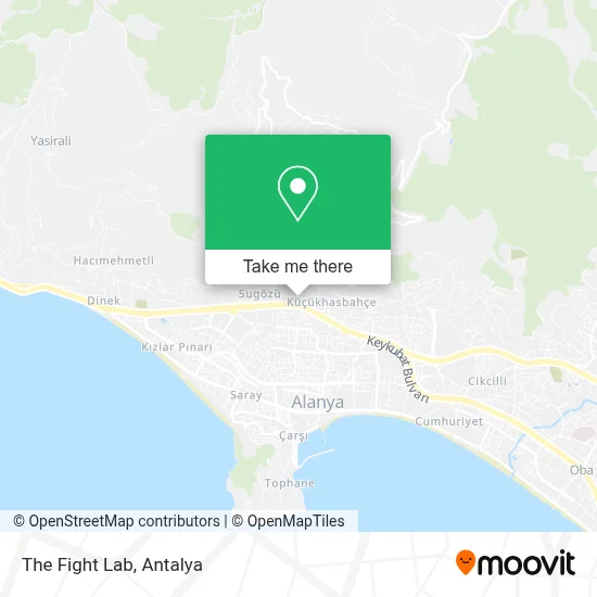 The Fight Lab map