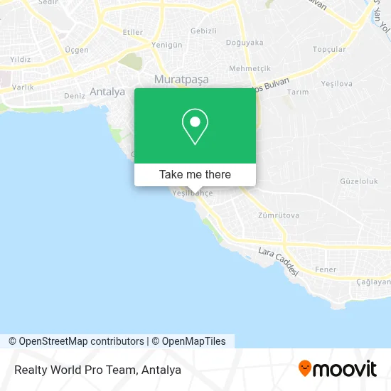 Realty World Pro Team map