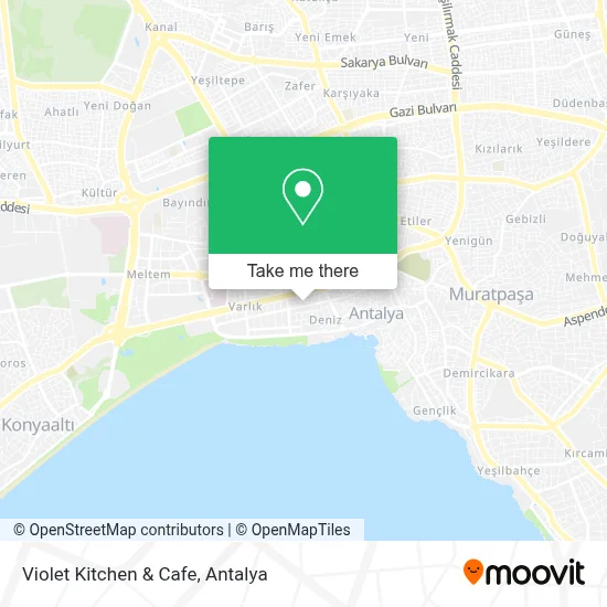 Violet Kitchen & Cafe map
