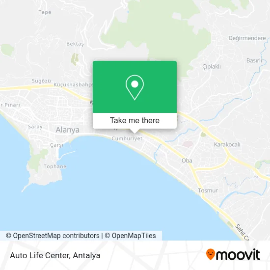 Auto Life Center map