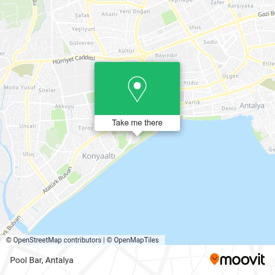 Pool Bar map