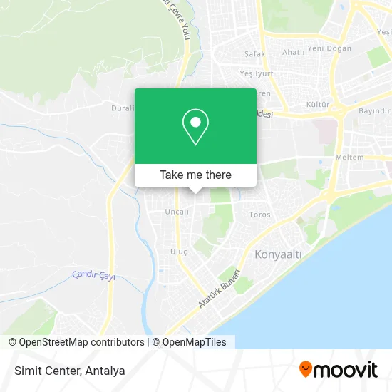 Simit Center map