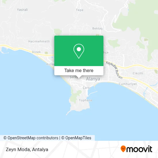 Zeyn Moda map