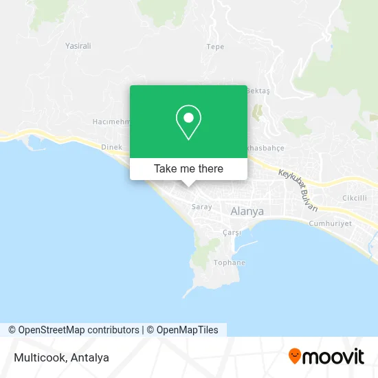 Multicook map
