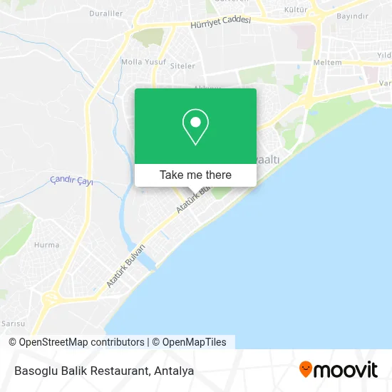 Basoglu Balik Restaurant map