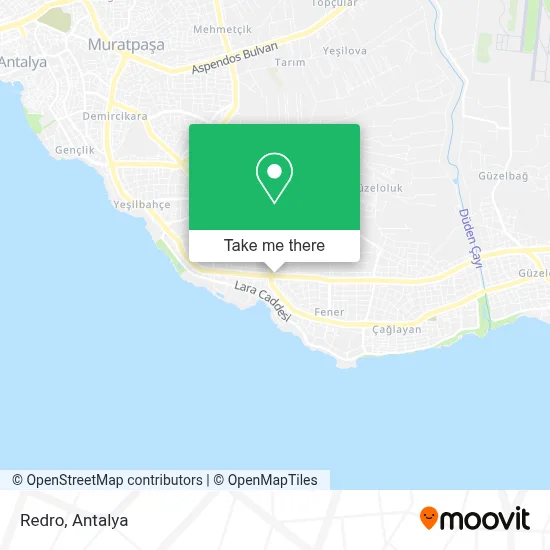Redro map