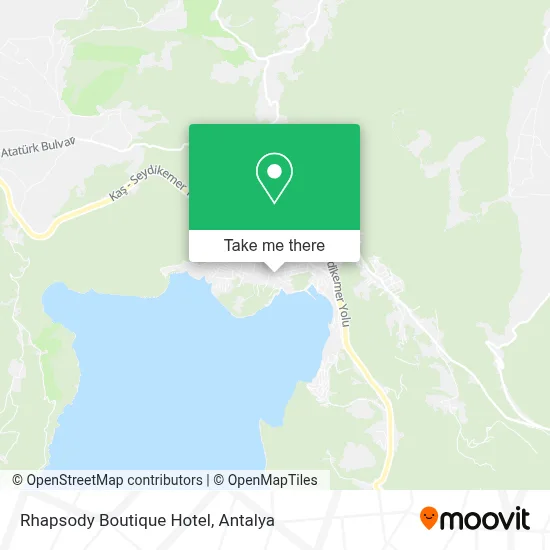 Rhapsody Boutique Hotel map