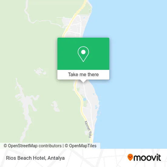 Rios Beach Hotel map