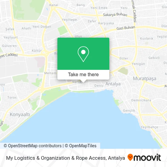 My Logistics & Organization & Rope Access map