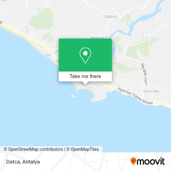 Datca map