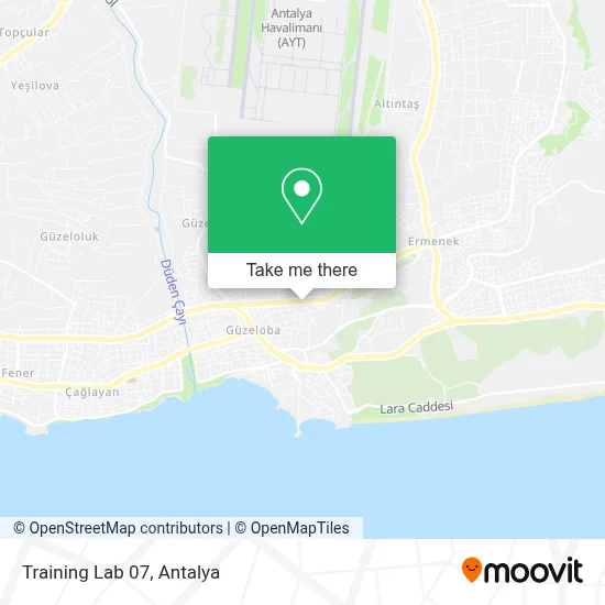 Training Lab 07 map