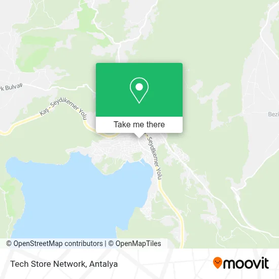 Tech Store Network map