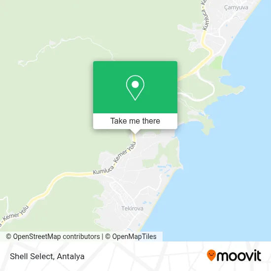 Shell Select map
